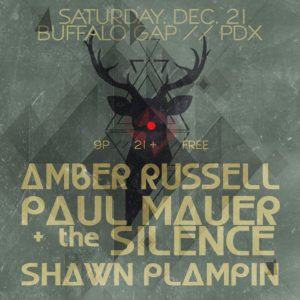 Live Music: Paul Mauer and the Silence w/ Amber Russell / Shawn Plampin