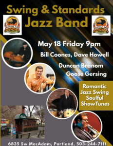 Live Music: The Swing and Standards Jazz Band